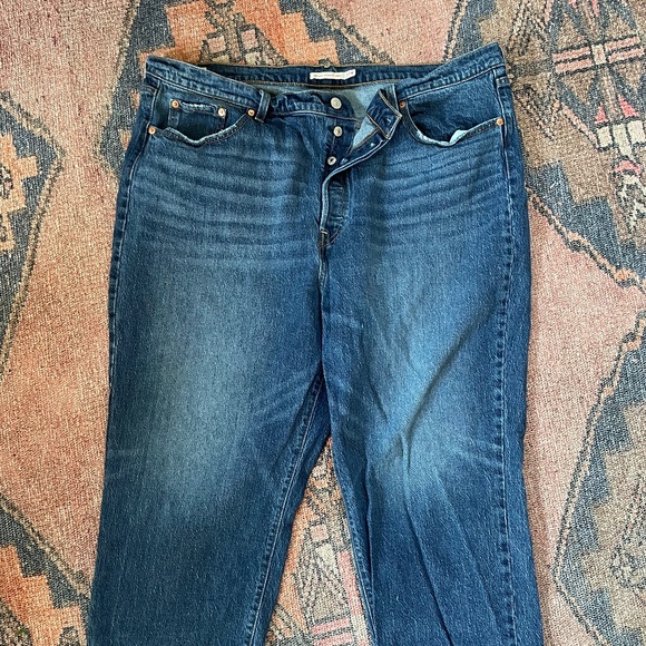 RIBCAGE STRAIGHT ANKLE WOMEN'S JEANS - Picture 5 of 6